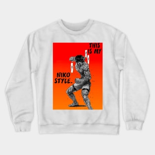 Kengan Ashura - Tokita Ohma's Niko Style Crewneck Sweatshirt